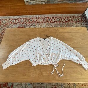 Forever 21 wrap top size M